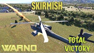 WARNO  SKIRMISH  AI HARD  Battlefield - DEATH ROW  Combat Rules - DESTRUCTION  TOTAL VICTORY