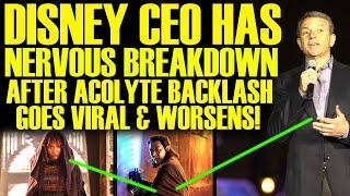 DISNEY CEO HAS FREAKOUT WITH FANS AFTER THE ACOLYTE BACKLASH HITS ROCK BOTTOM STAR WARS FAILURE