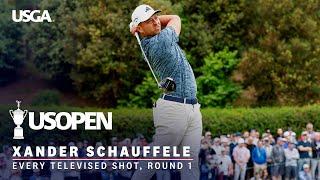 2023 U.S. Open Highlights Xander Schauffele Round 1  Every Televised Shot