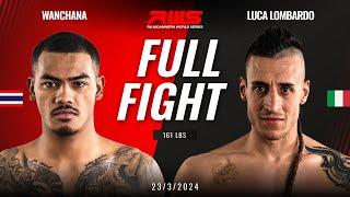 Full Fight l  Wanchana vs. Luca Lombardo l วันชนะ vs. ลูก้า ลอมบาร์โด้ l RWS