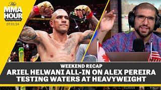 Ariel Helwani Blown Away By Alex Pereira ‘We’ve Never Seen Anything Like This’  The MMA Hour