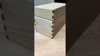 Handmade walnut and ash domino box.