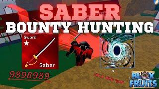 『 Saber + Portal 』Saber  + Electric Claw   30m Bounty Hunt   Bloxfruit   Roblox 