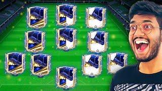 I Made Best Ultimate TOTY + TOTY Icons Team in FC MOBILE