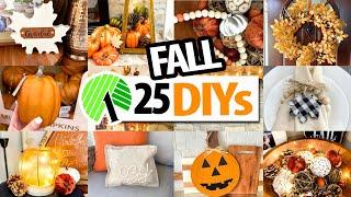 25 Cozy fall DIYs HACKS and CRAFTS on a budget Dollar Tree 2024