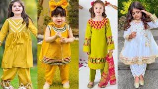 Eid dress designs for kids  Baby girl dress designs for Eid 2024  Summer dress designs for kids