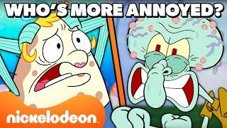50 MINUTES of SpongeBob Annoying Squidward & Mrs. Puff  Nickelodeon Cartoon Universe