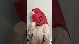 masker saputangan untuk hijab #shorts