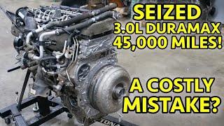 WARRANTY REJECTED? 2020 Silverado 1500 3.0 Duramax Engine DESTROYED at JUST 45K MILES LM2 Teardown