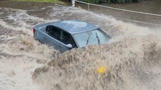 Non-Stop Fails  Bedfordshire & Essex Flooding  Vehicles vs Floods compilation  #172