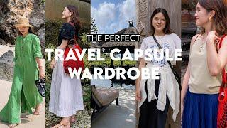 TRAVEL CAPSULE WARDROBE  What I Packed Mistakes & 10+ OUTFITS