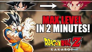 How To Level Up Fast In Dragon Ball Z Kakarot - Level 0-300 In 2 Minutes
