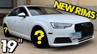 Turning a 2017 Audi A4 B9 into an RS4 Look - New Wheels  Simple Mods on a Car Part 3