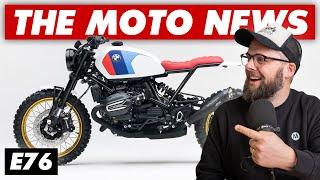 The Moto News E76 R12 Scrambler Evo Bobber KTM Camshaft Response & Italjet 700 Dragster