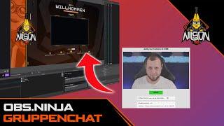 OBS.Ninja Gruppenchat SO einfach Gespräche mit mehreren Teilnehmern in OBS