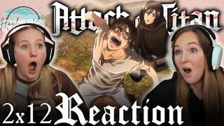 What Did We Just See?  ATTACK ON TITAN  Reaction 2X12