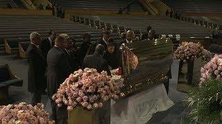 Funeral for the Queen of Soul Aretha Franklin held in Detroit
