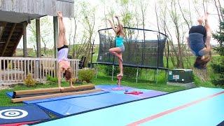 Home Gymnastics Equipment and Tumbling