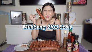 MUKBANG 2 LUSIN SOSIS KEJU