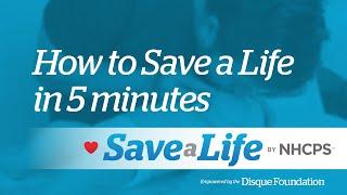 Learn how to Save a Life in 5 minutes 2024