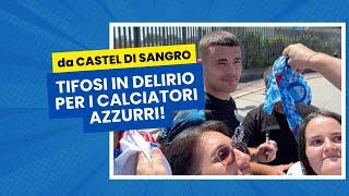 EUFORIA incredibile dei TIFOSI DEL NAPOLI  Guardate la sessione di AUTOGRAFI a Castel di Sangro