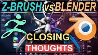 Blender vs ZBrush - HONEST Comparison
