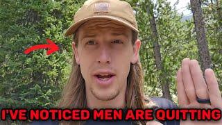 American Men Are Agreeing To Quit Society