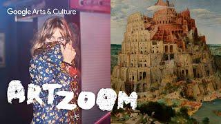 FEIST in ART ZOOM   & the the Tower of BABEL  Google Arts & Culture