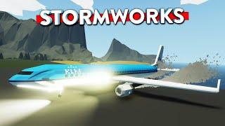 How to spawn big buildings or big planes in Stormworks English subtitles