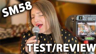 Shure SM58 Dynamic Mic REVIEW  TEST