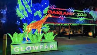 Oakland Zoo Glowfari 4K - Full Walking Tour