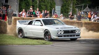 Kimera EVO37  Lancia 037 Restomod  Powerslides and INSANE Acceleration Sounds