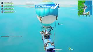 AO VIVO  FORTNITE  TENTANDO ZERAR O PASSE   #ApoieSKINREDGAMER