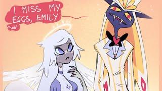 Heaven Pentious Misses his EGGS Hazbin Hotel Comic Dub