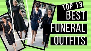 Top 13 Best Funeral Outfits 2023  Special Collection  what to wear to a funeral?