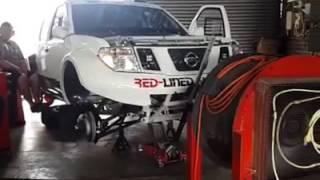 Nissan vk50ve swapped Navara dyno pull