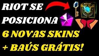 6 Novas Skins + Baús Grátis no League of Legends
