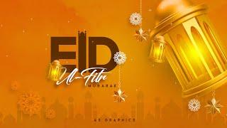 Eid Mubarak Design  Adobe photoshop