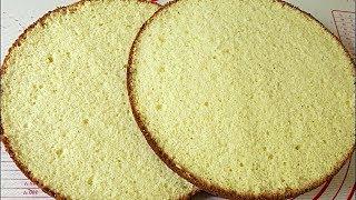 Бисквит на горячем молоке Hot Milk Sponge Cake