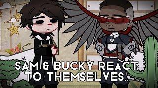 Sam & Bucky react to themselves..MARVELSamBuckyMegumisLongEyelashes