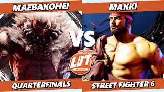 Paradise Cup 45 QUARTERFINALS - Maebakohei Akuma Vs. Makki Ryu - Street Fighter 6