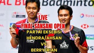 FINAL SANSANI OPEN  PARTAI EKSEBISI HENDRAAHSAN VS BERRYRIAN