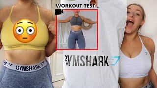 TESTING THE NEW GYMSHARK SPORTS BRA RANGE  AD