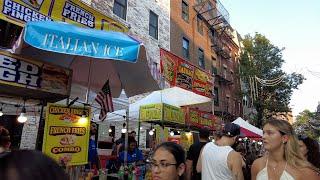 North End Boston Walk Fishermans Feast  August 20 2023