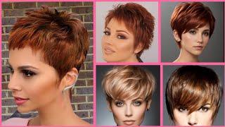 Latest Short Pixie Bob Haircuts And Short Hair Hairstyles For Women To Look Younger 2024