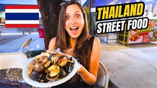 8 MUST TRY THAI STREET FOODS IN KRABI THAILAND  KRABI STREET FOOD TOUR  THAI SEAFOOD + HALAL FOOD