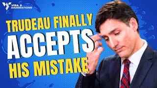 Justin Trudeau finally ‘admitted’ the immigration problem in Canada  CIC News April 2024