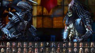 Mortal Kombat X - All Character Select Animations + DLC Characters