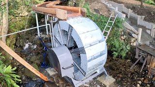 Powering An Old Mill -  1.5 Kw Lake District Overshot Waterwheel Project Part 2