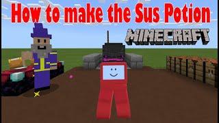 How to make the SUS Potion in Minecraft  Wacky Wizards